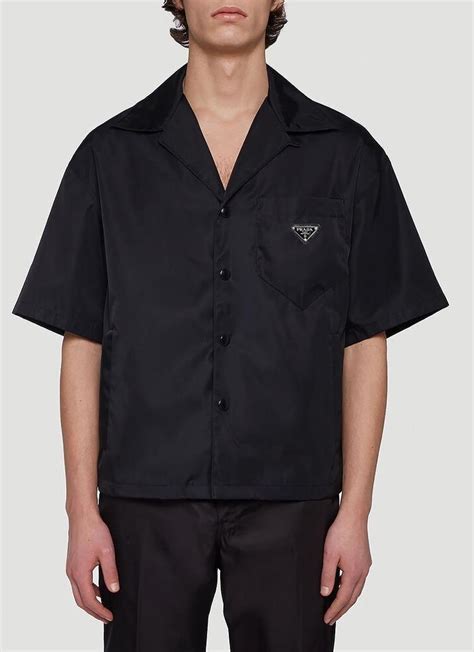 prada button up shirt|prada men's short sleeve shirts.